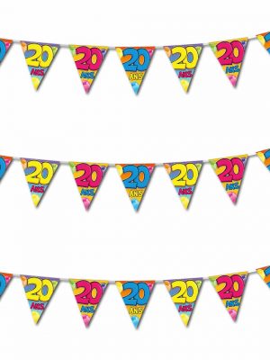 20th birthday bunting