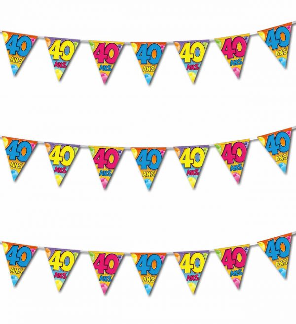 40th birthday bunting