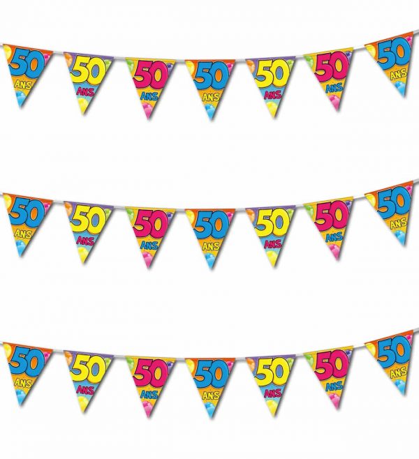 50th birthday bunting