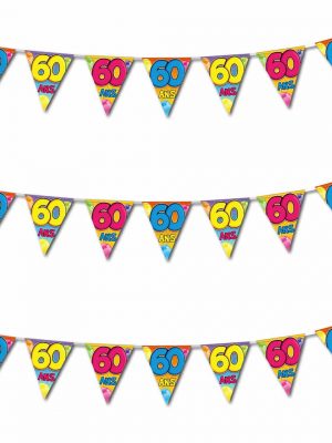 60th birthday bunting