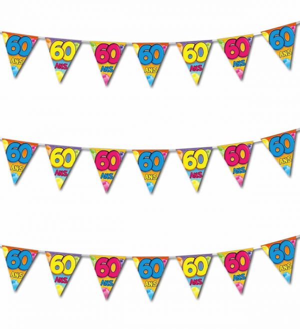 60th birthday bunting