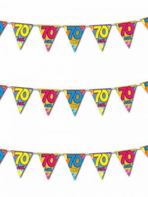 70th birthday bunting