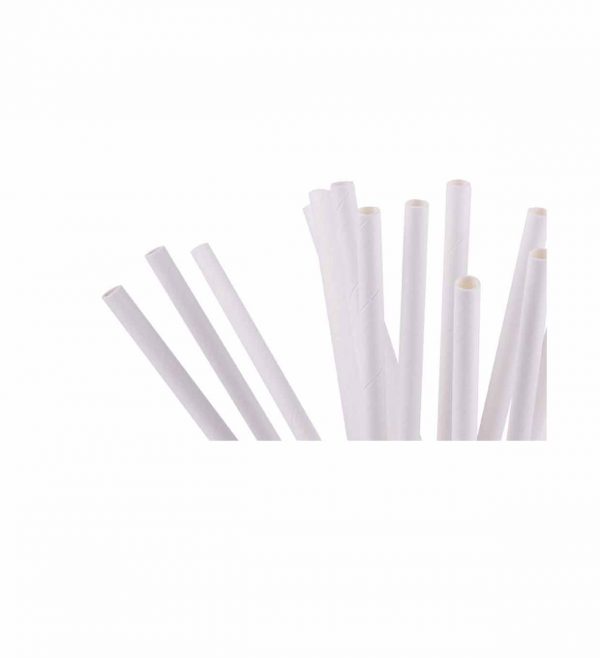 blank paper straws